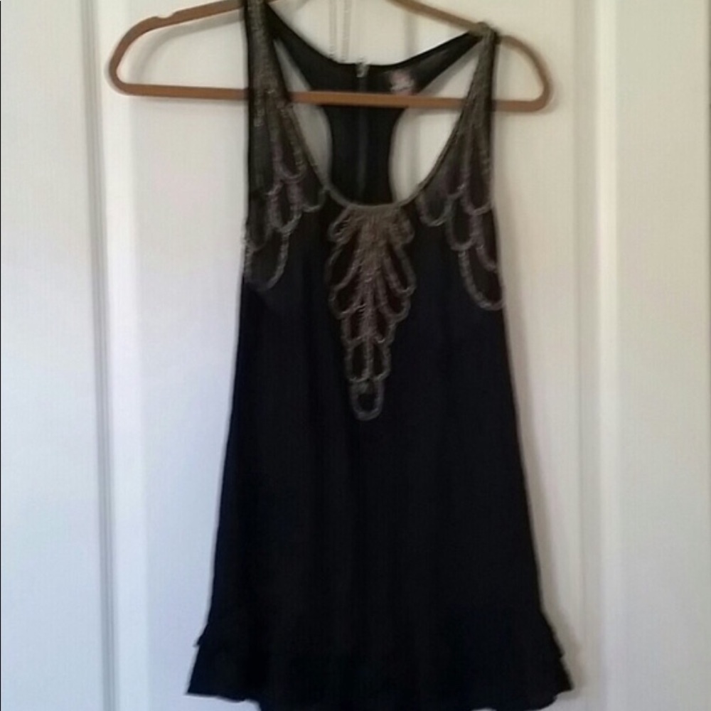 Free Peole racer back tunic